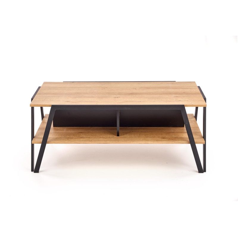 VOLTA ława czarny / dąb złoty (1p1szt)