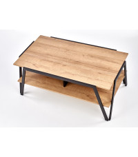 VOLTA ława czarny / dąb złoty (1p1szt)