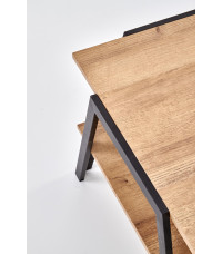 VOLTA ława czarny / dąb złoty (1p1szt)