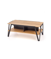 VOLTA ława czarny / dąb złoty (1p1szt)