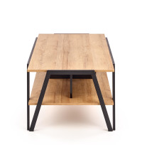 VOLTA ława czarny / dąb złoty (1p1szt)