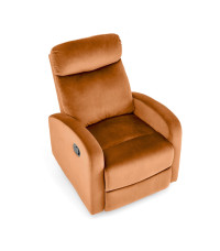 WONDER fotel rozkładany z funkcją kołyski, cynamonowy (2p1szt)
