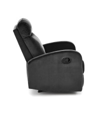 WONDER fotel rozkładany z funkcją kołyski, czarny (2p1szt)