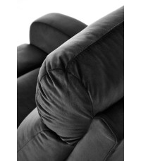 WONDER fotel rozkładany z funkcją kołyski, czarny (2p1szt)