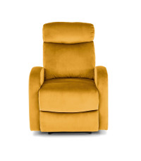 WONDER fotel rozkładany z funkcją kołyski, musztardowy (2p1szt)
