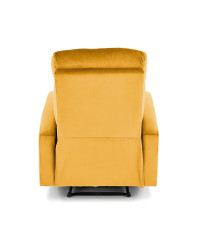 WONDER fotel rozkładany z funkcją kołyski, musztardowy (2p1szt)