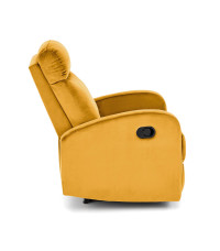 WONDER fotel rozkładany z funkcją kołyski, musztardowy (2p1szt)