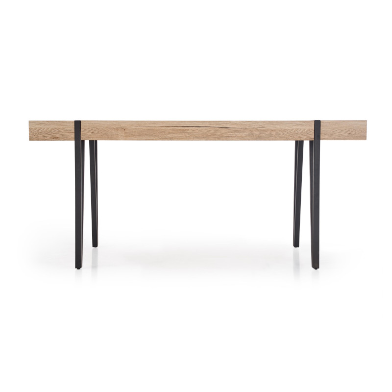 YOHANN stół dąb san remo / czarny (1p1szt)