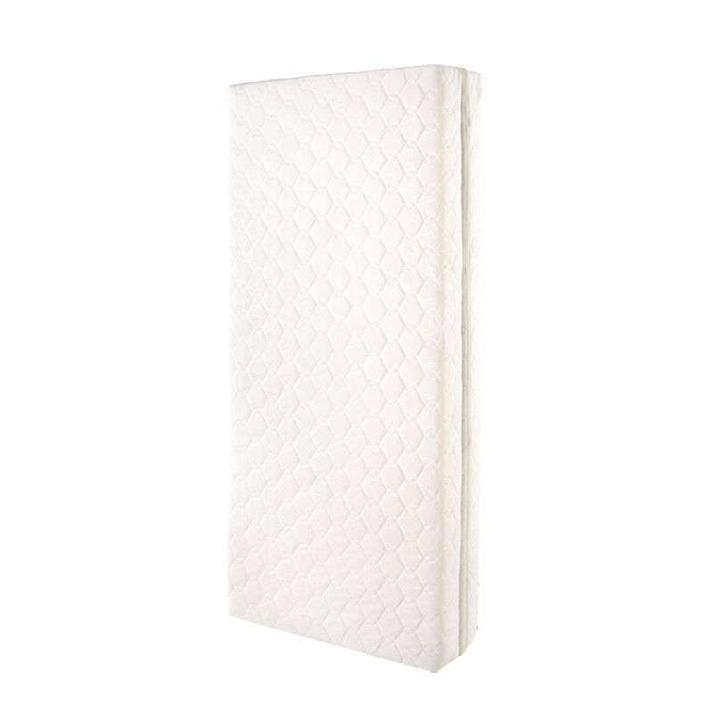 PIZA materac piankowy składany, wymiary: 200x90x18 cm - 200x180x9 cm  po rozłożeniu, jasny ecru (1p1szt)