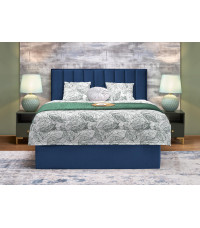 ASENTO łóżko 160 - granatowy tap. Element 13 (4p1szt)