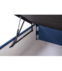 ASENTO łóżko 160 - granatowy tap. Element 13 (4p1szt)