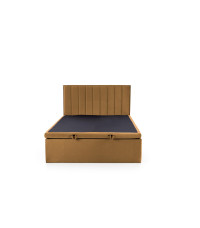 ASENTO łóżko 160 - musztardowy tap. Element 8 (4p1szt)