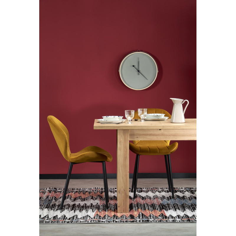 BAGIO stół rozkładany 120-160/80 cm dąb artisan/dąb artisan (1p1szt)