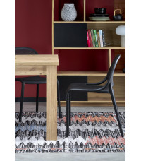 BAGIO stół rozkładany 120-160/80 cm dąb artisan/dąb artisan (1p1szt)