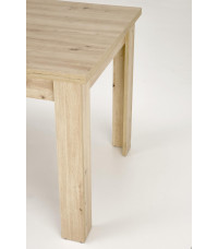 BAGIO stół rozkładany 120-160/80 cm dąb artisan/dąb artisan (1p1szt)