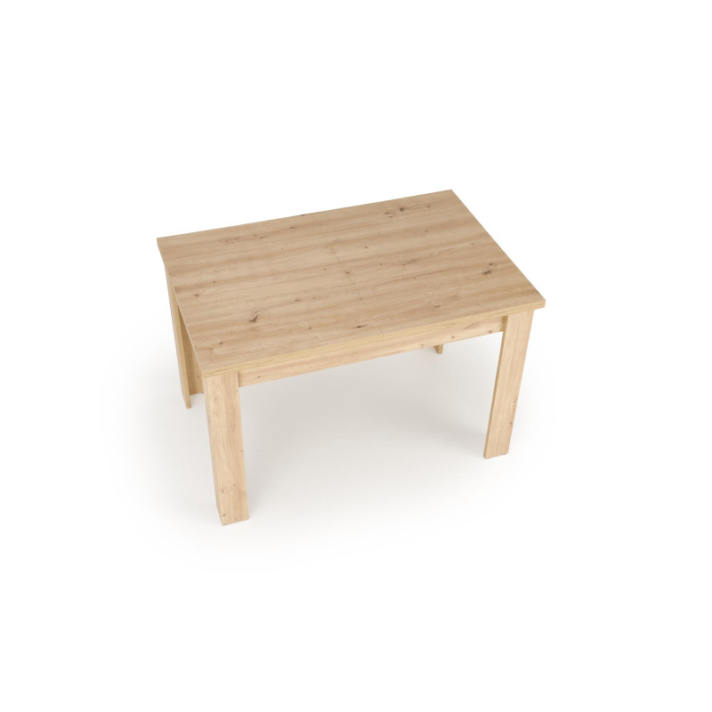 BAGIO stół rozkładany 120-160/80 cm dąb artisan/dąb artisan (1p1szt)