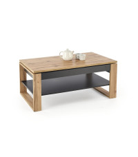 BETTY ława z podnoszonym blatem dąb artisan / czarny (2p1szt)