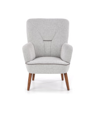 BISHOP fotel wypoczynkowy jasny popiel