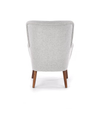 BISHOP fotel wypoczynkowy jasny popiel