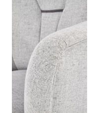 BISHOP fotel wypoczynkowy jasny popiel