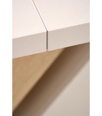 BRANDON stół rozkładany 160-200/90 cm kaszmir/dąb cremona (2p1szt)