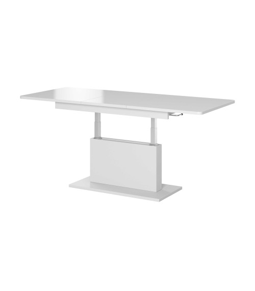 BUSETTI ława blat: biały mat, nogi: biały mat (2p1szt)