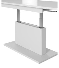 BUSETTI ława blat: biały mat, nogi: biały mat (2p1szt)