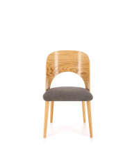 CADIZ krzesło dąb naturalny / popiel (1p2szt)