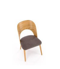 CADIZ krzesło dąb naturalny / popiel (1p2szt)