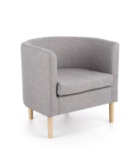 CLUBBY fotel wypoczynkowy popiel (1p1szt)