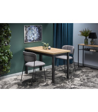 COBALT stół kolor dąb wotan/czarny (1p1szt)