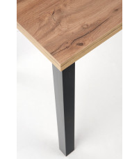 COBALT stół kolor dąb wotan/czarny (1p1szt)