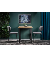 COBALT stół kolor dąb wotan/czarny (1p1szt)