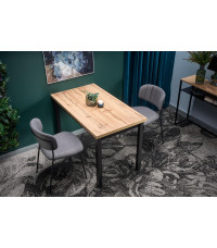 COBALT stół kolor dąb wotan/czarny (1p1szt)