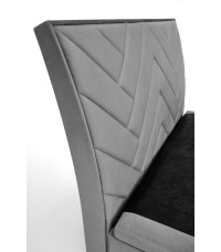 CONTINENTAL 1 łóżko 160 - popiel (jodełka) tap. Monolith 85 (3p1szt)