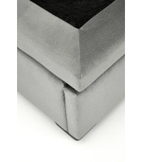 CONTINENTAL 1 łóżko 160 - popiel (jodełka) tap. Monolith 85 (3p1szt)