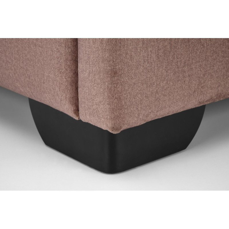 CONTINENTAL 2 łóżko 160 - beżowy (prostokąty) tap. Monolith 09 (3p1szt)