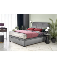 CONTINENTAL 2 łóżko 160 - popiel (prostokąty) tap. Monolith 85 (3p1szt)