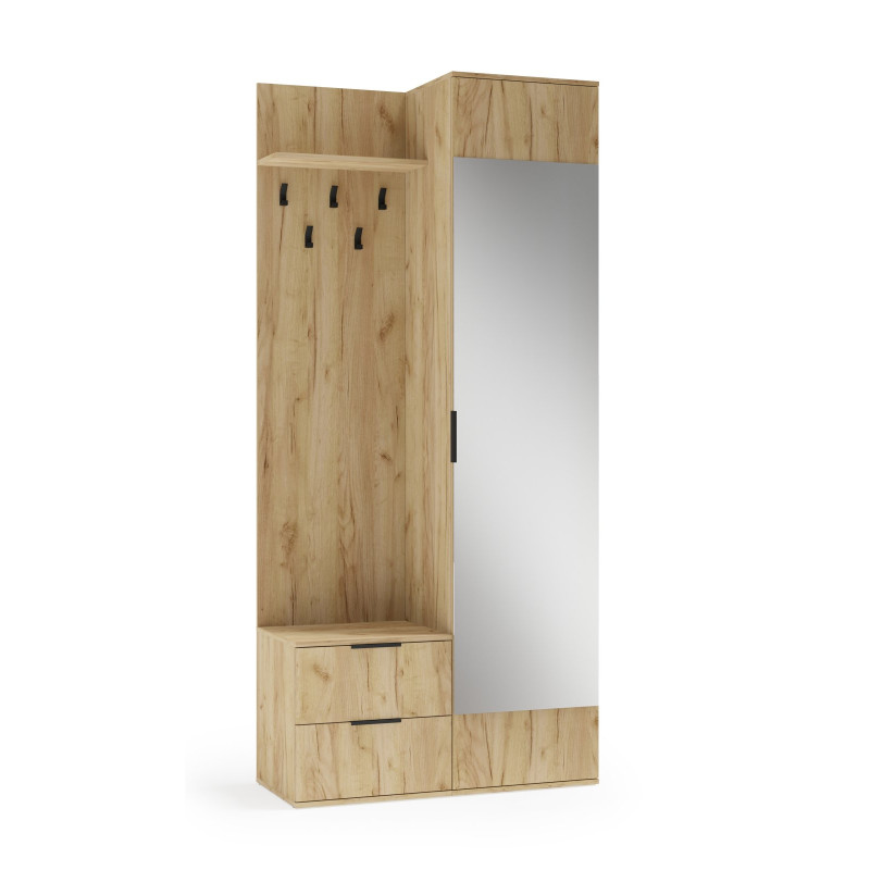 CORAL przedpokój dąb złoty (3p1szt)