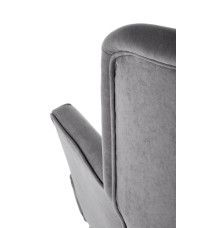 DELGADO fotel wypoczynkowy popielaty