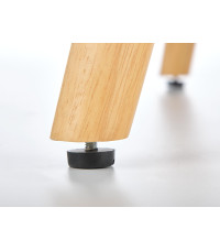 DELGADO fotel wypoczynkowy popielaty