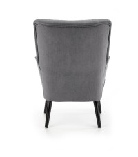 DELGADO fotel wypoczynkowy popielaty