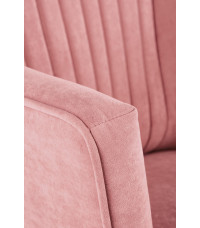 DELGADO fotel wypoczynkowy różowy