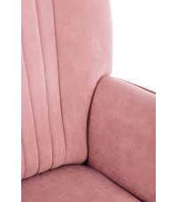DELGADO fotel wypoczynkowy różowy