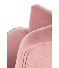 DELGADO fotel wypoczynkowy różowy