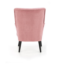 DELGADO fotel wypoczynkowy różowy