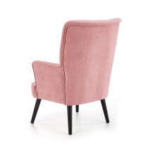DELGADO fotel wypoczynkowy różowy