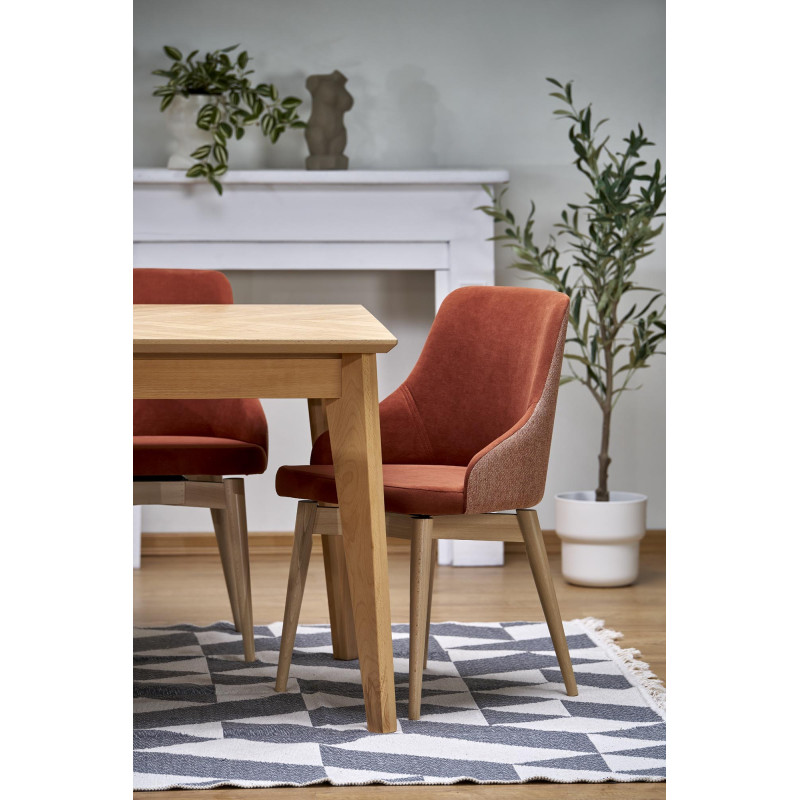 EDMONDO stół rozkładany dąb naturalny (2p1szt)