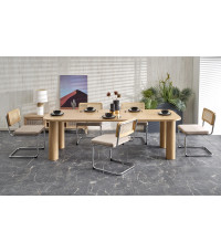 ELEFANTE PROSTOKĄT stół rozkładany 160-240/100 dąb naturalny (2p1szt)