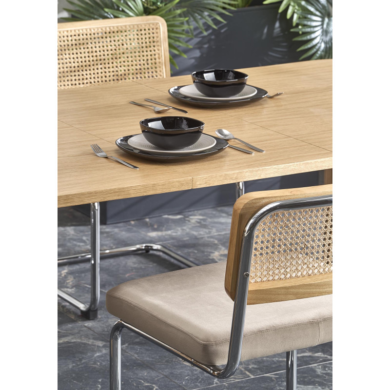 ELEFANTE PROSTOKĄT stół rozkładany 160-240/100 dąb naturalny (2p1szt)